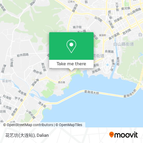 花艺坊(大连站) map