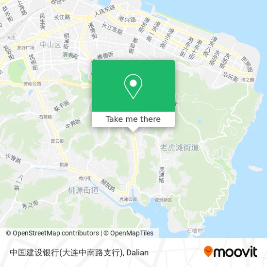 中国建设银行(大连中南路支行) map