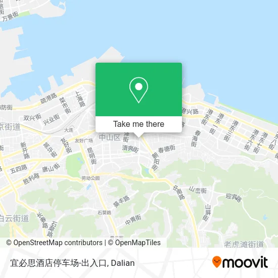 宜必思酒店停车场-出入口 map