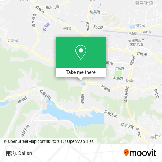南沟 map