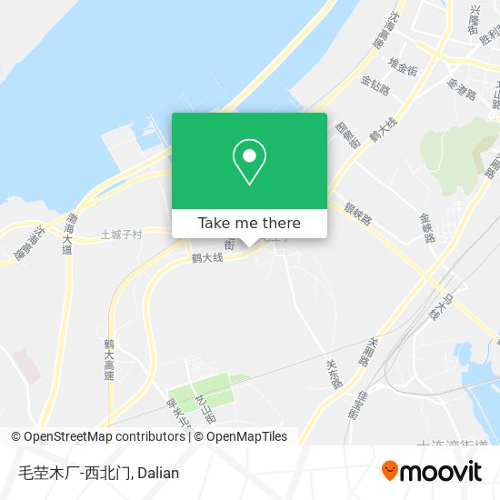 毛茔木厂-西北门 map