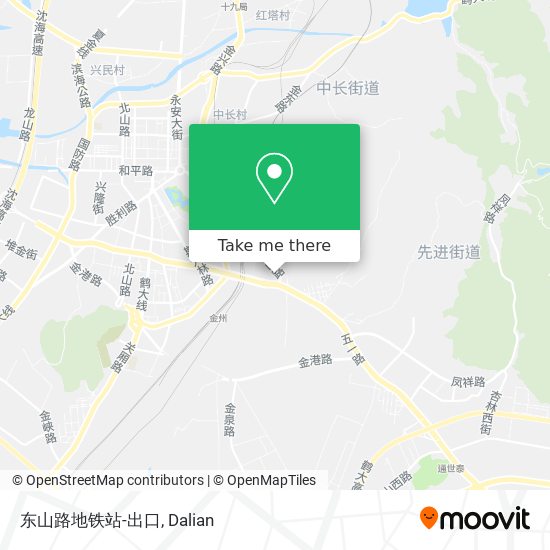 东山路地铁站-出口 map