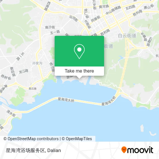 星海湾浴场服务区 map