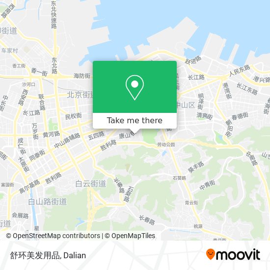 舒环美发用品 map