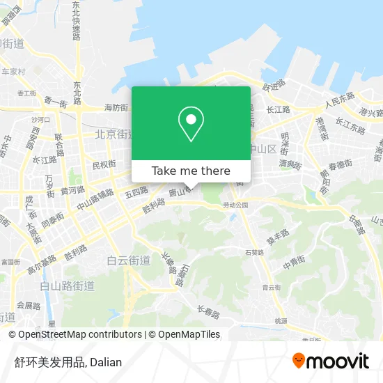 舒环美发用品 map