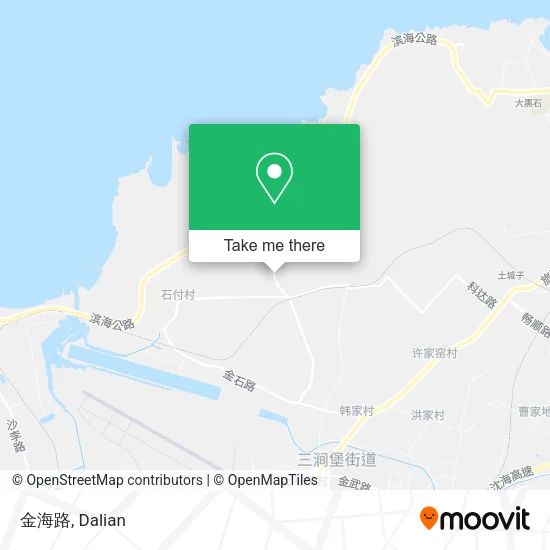 金海路 map