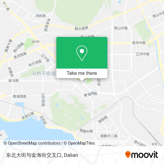 东北大街与金海街交叉口 map