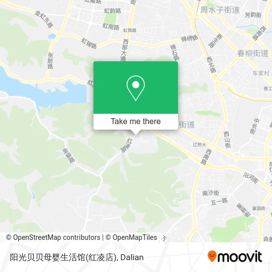 阳光贝贝母婴生活馆(红凌店) map