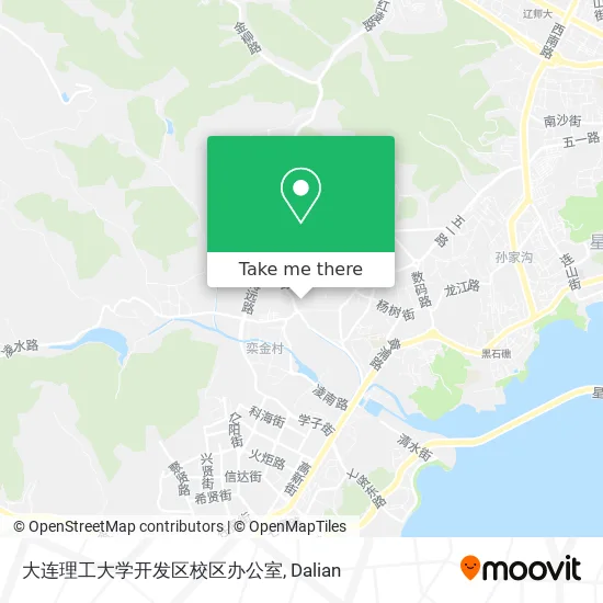 大连理工大学开发区校区办公室 map