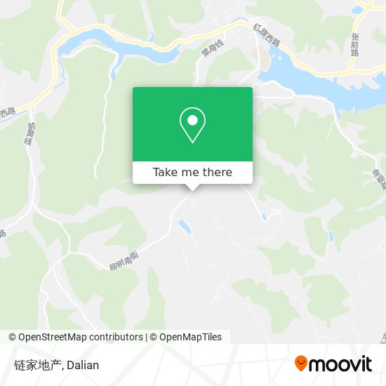 链家地产 map