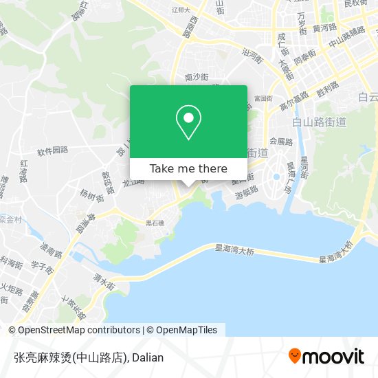 张亮麻辣烫(中山路店) map