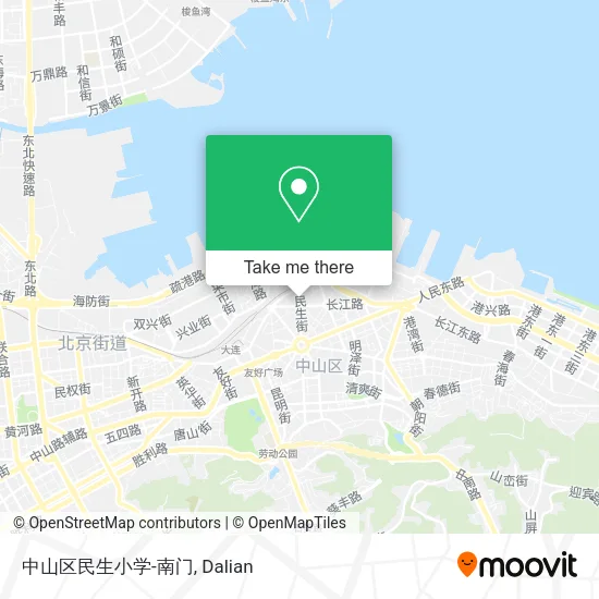 中山区民生小学-南门 map