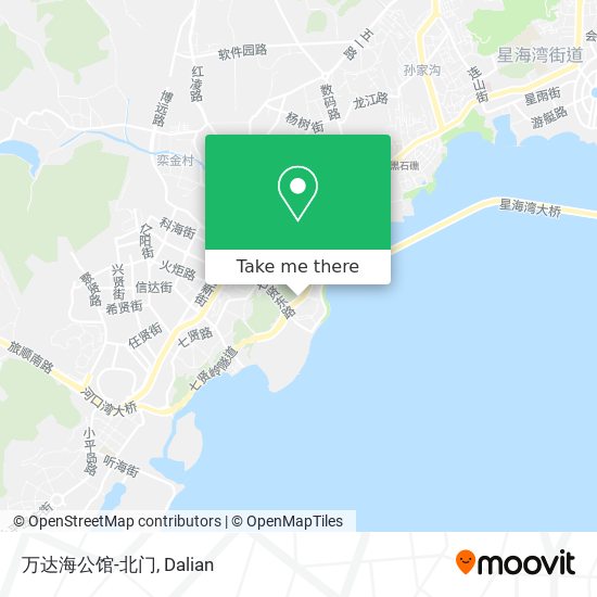 万达海公馆-北门 map