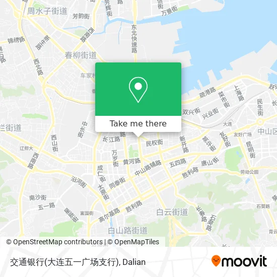 交通银行(大连五一广场支行) map
