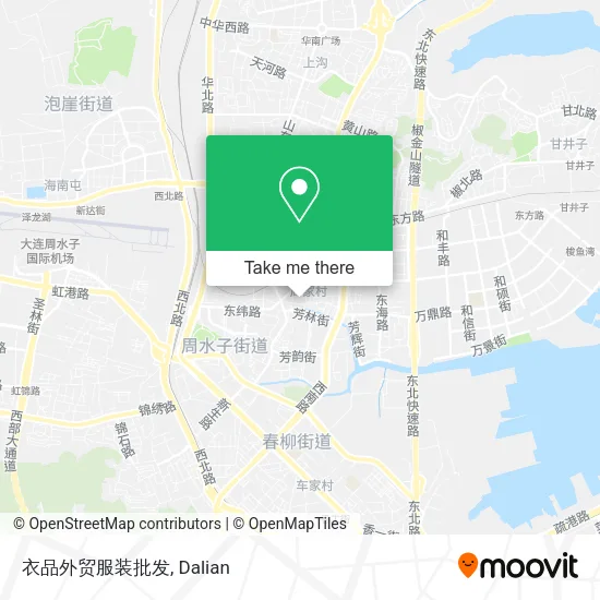 衣品外贸服装批发 map