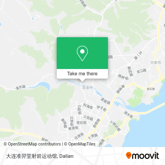 大连准羿堂射箭运动馆 map