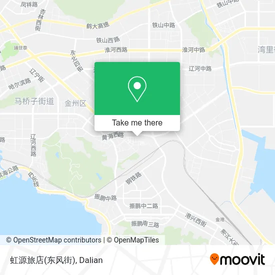 虹源旅店(东风街) map