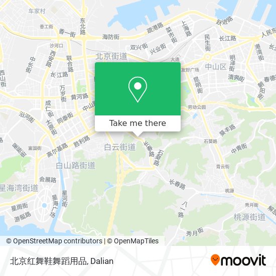 北京红舞鞋舞蹈用品 map