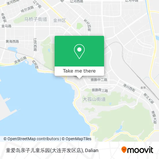 童爱岛亲子儿童乐园(大连开发区店) map