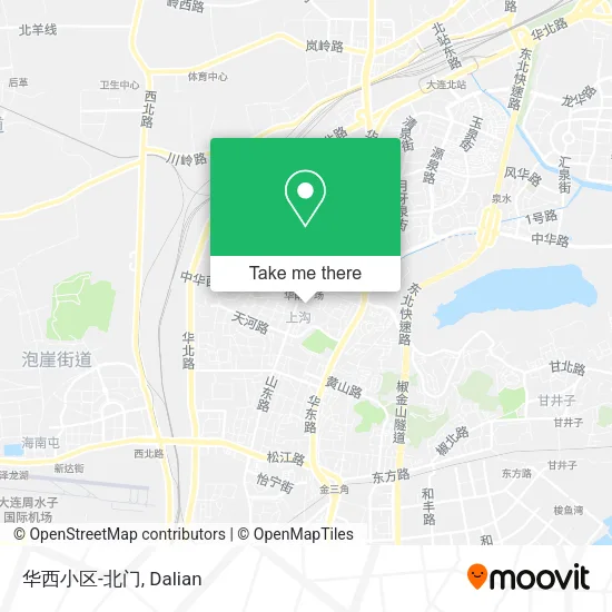 华西小区-北门 map