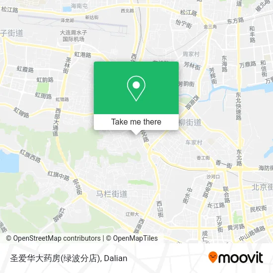 圣爱华大药房(绿波分店) map