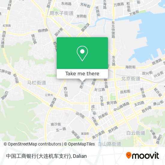 中国工商银行(大连机车支行) map