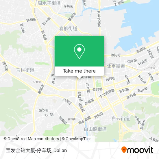 宝发金钻大厦-停车场 map