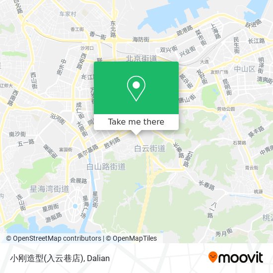 小刚造型(入云巷店) map