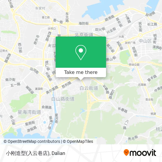 小刚造型(入云巷店) map