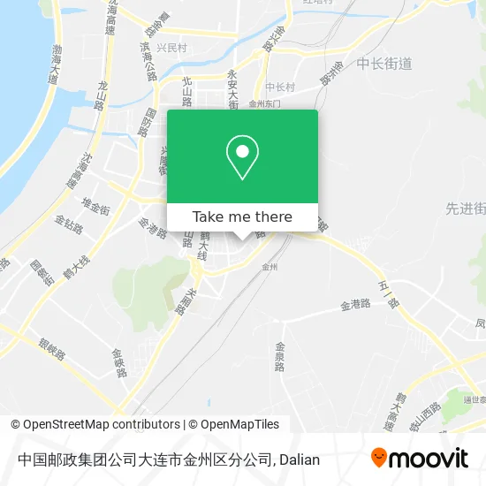 中国邮政集团公司大连市金州区分公司 map