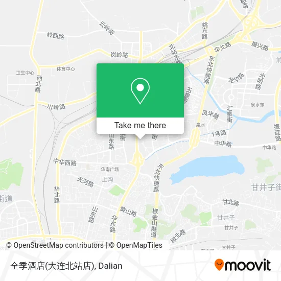 全季酒店(大连北站店) map