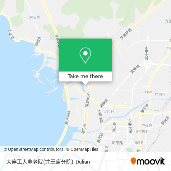 大连工人养老院(龙王庙分院) map