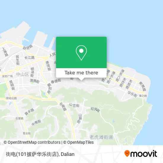 街电(101披萨华乐街店) map
