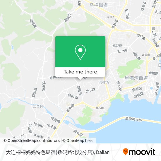 大连桐桐妈妈特色民宿(数码路北段分店) map