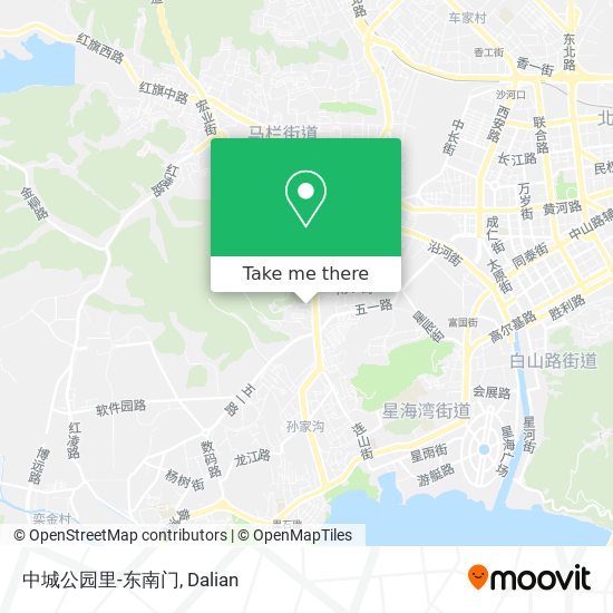 中城公园里-东南门 map