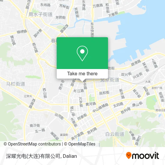 深耀光电(大连)有限公司 map