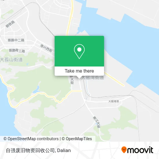 自强废旧物资回收公司 map