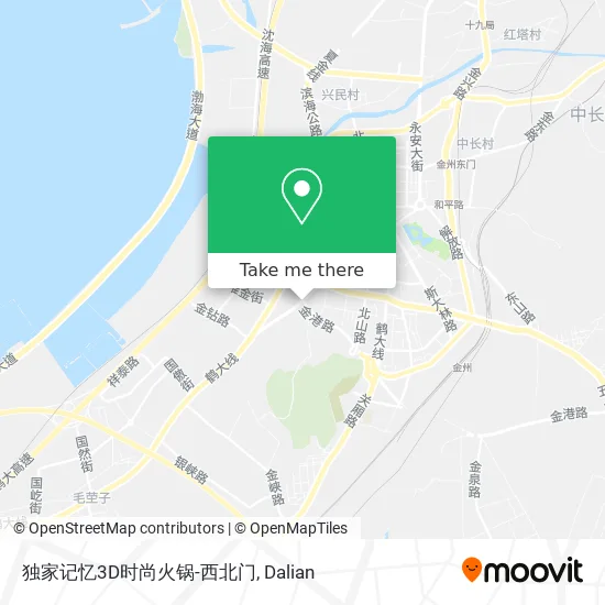独家记忆3D时尚火锅-西北门 map