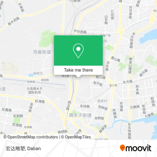 宏达雕塑 map