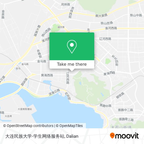 大连民族大学-学生网络服务站 map