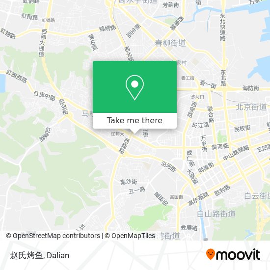 赵氏烤鱼 map