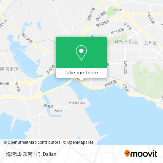 海湾城-东南1门 map