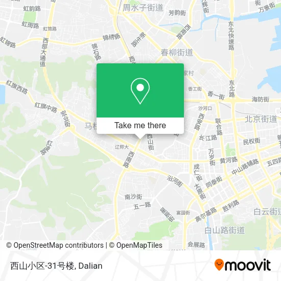西山小区-31号楼 map
