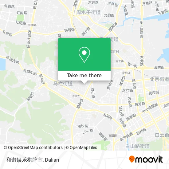 和谐娱乐棋牌室 map