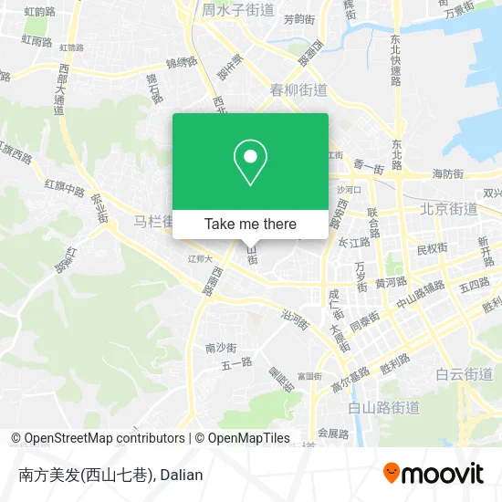 南方美发(西山七巷) map