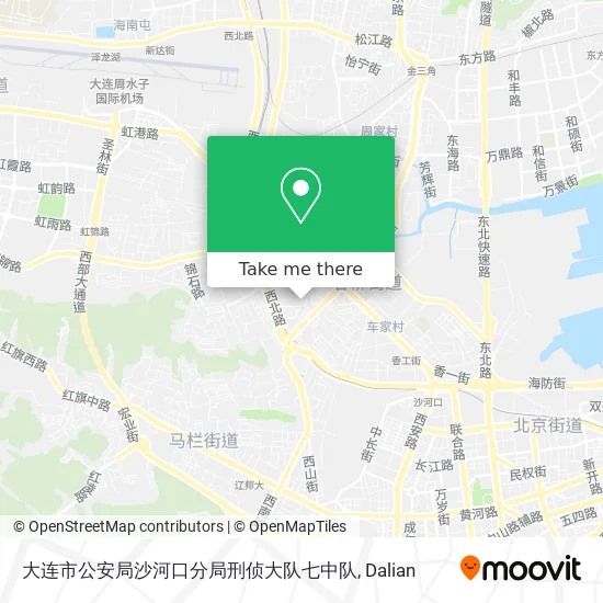 大连市公安局沙河口分局刑侦大队七中队 map