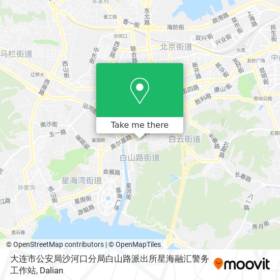 大连市公安局沙河口分局白山路派出所星海融汇警务工作站 map