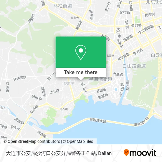 大连市公安局沙河口公安分局警务工作站 map