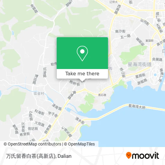 万氏留香白茶(高新店) map