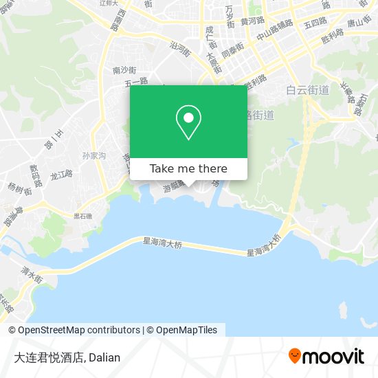 大连君悦酒店 map